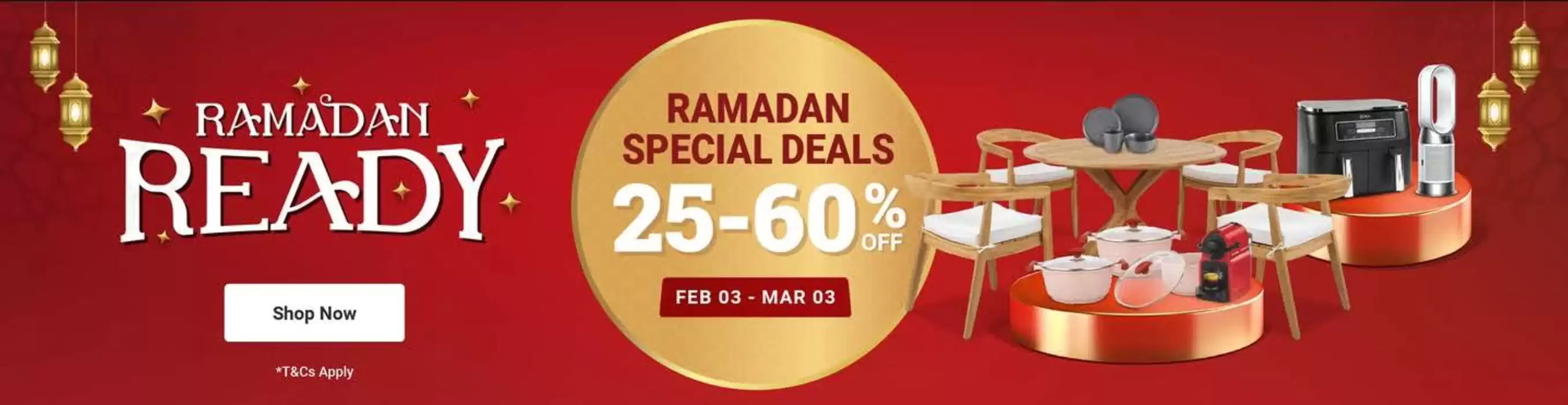 Ace catalogue in Dubai | Ramadan Special Deals! 25-60% Off  | 03/02/2025 - 03/03/2025