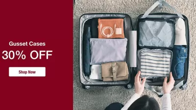 MUJI catalogue in Sharjah | Gusset Cases 30% Off | 03/02/2025 - 06/02/2025