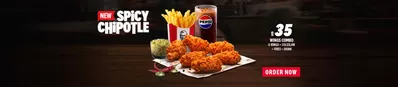 KFC catalogue in Dubai | New Spicy Chipotle | 03/02/2025 - 09/02/2025