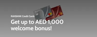 Rakbank catalogue in Sharjah | Get Up to AED 1,000 Welcome Bonus! | 03/02/2025 - 17/02/2025