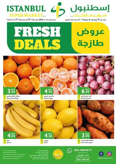 Istanbul Supermarket catalogue in Sharjah | Our best bargains | 04/02/2025 - 18/02/2025