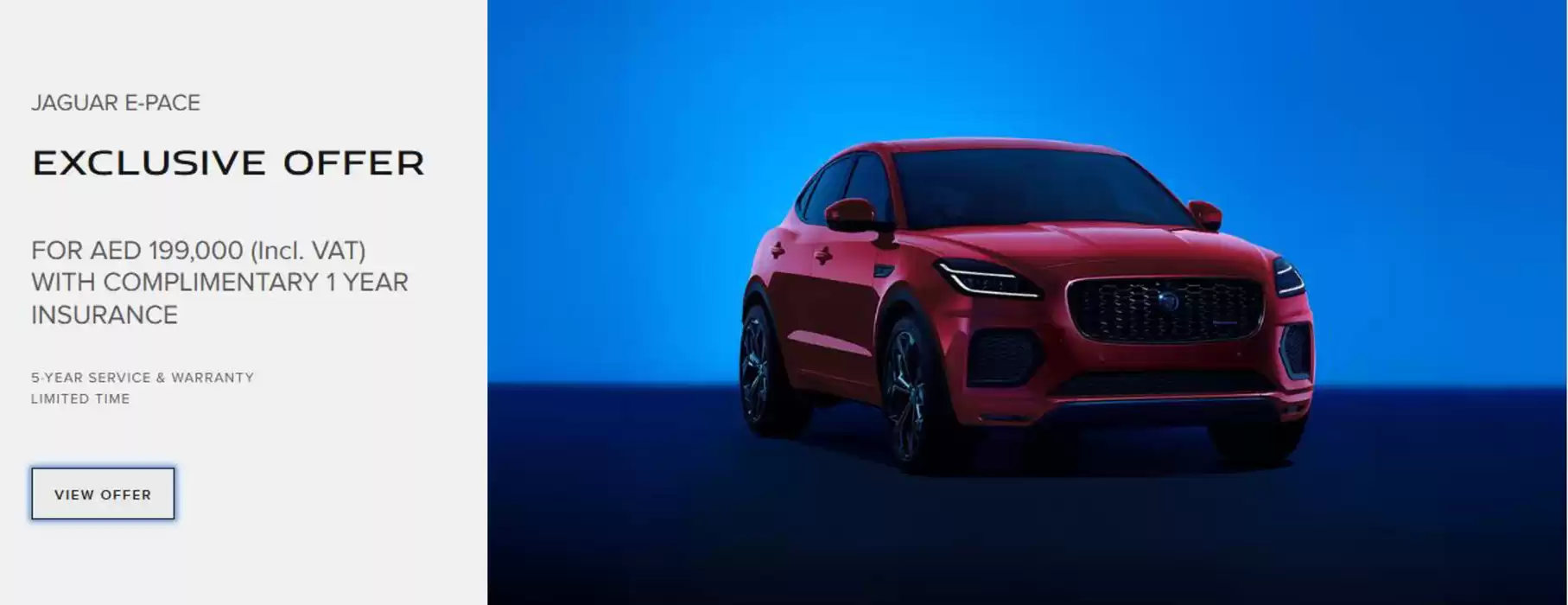 Jaguar catalogue | JAGUAR E-PACE EXCLUSIVE OFFER | 05/02/2025 - 30/06/2025