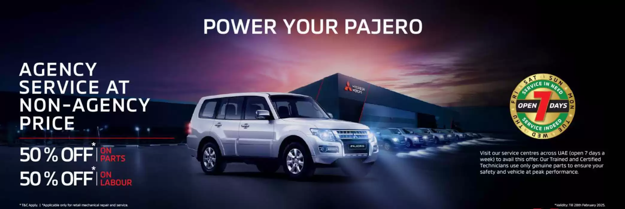 Mitsubishi catalogue in Abu Dhabi | Power Your Pajero | 06/02/2025 - 28/02/2025