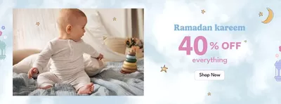 Babies, Kids & Toys offers in Abu Dhabi | Ramadan kareem - 40% off in Carters | 14/02/2025 - 28/02/2025