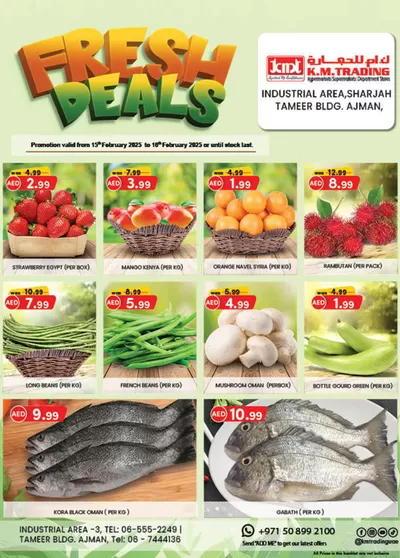 KM Trading catalogue in Abu Dhabi | KMTrading promotion | 17/02/2025 - 03/03/2025