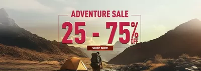 Sport offers in Abu Dhabi | Adventure Sale! in Adventure HQ | 17/02/2025 - 22/02/2025