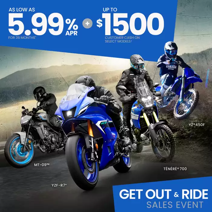 Yamaha catalogue in Kalba | Current Offers! | 21/02/2025 - 31/03/2025