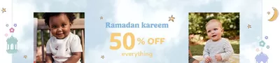 Babies, Kids & Toys offers | Ramadan Kareem! 50% Off Everything in Carters | 27/02/2025 - 25/03/2025