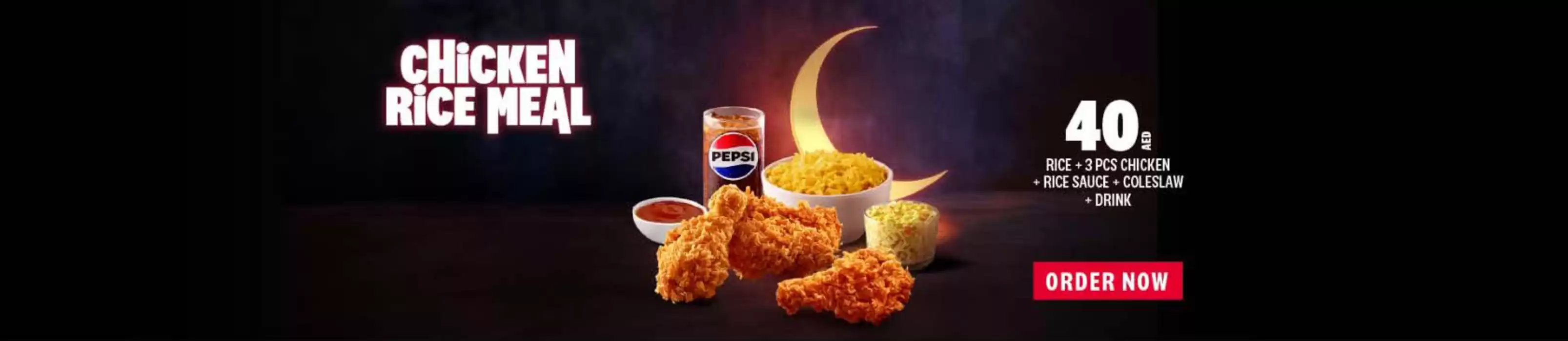 KFC catalogue in Dubai | Chicken Rice Meal | 27/02/2025 - 17/03/2025