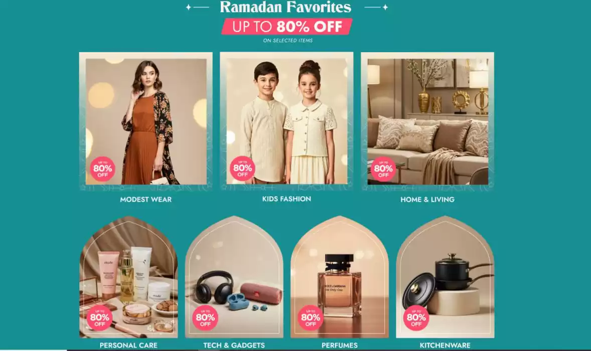 Brands for Less catalogue in Ras al-Khaimah | Ramadan Favourites 80% Off  | 27/02/2025 - 14/03/2025