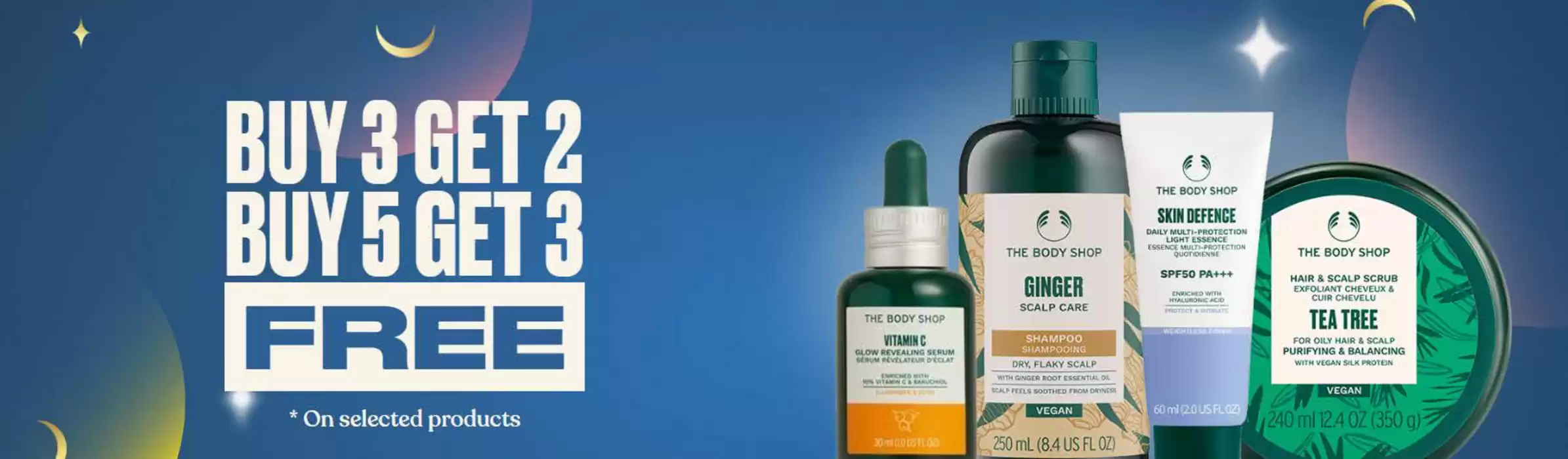 The Body Shop catalogue | Buy 3 Get 2 Buy 5 Get 3 Free | 28/02/2025 - 14/03/2025