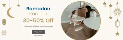 Babies, Kids & Toys offers | Ramadan Kareem! 30-50% Off in Mamas & Papas | 03/03/2025 - 26/03/2025