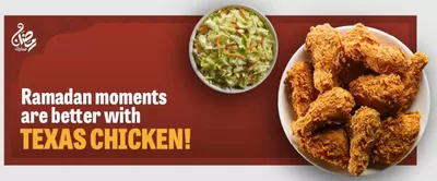 Restaurants offers in Fujairah | Ramdan Moments Are Better With Texas Chicken! in Texas Chicken | 03/03/2025 - 14/03/2025