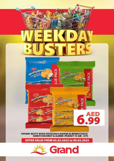 Grand Hyper Market catalogue in Ajman | Weekday Busters | 03/03/2025 - 09/03/2025