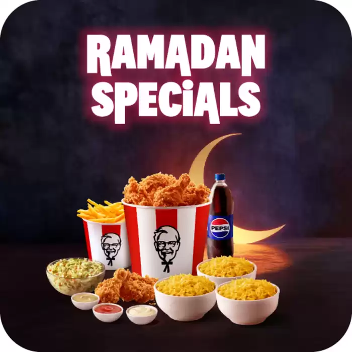 KFC catalogue in Sharjah | Ramadan Specials! | 04/03/2025 - 16/03/2025