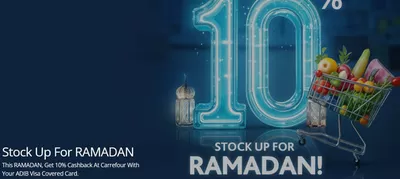 Banks & ATMs offers in Hatta | This RAMADAN, Get 10% Cashback  in Adib | 04/03/2025 - 31/03/2025