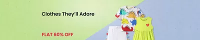 Babies, Kids & Toys offers in Al Ain | Clothes They'll Adore Flat 60% Off in Firstcry | 11/03/2025 - 19/03/2025