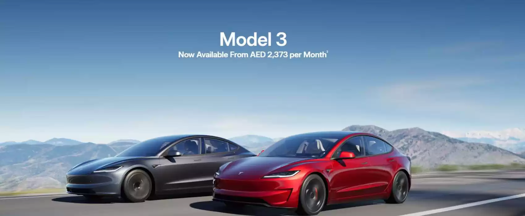 Tesla catalogue in Abu Dhabi | Model 3 Now Available From AED 2,373 per Month | 12/03/2025 - 12/04/2025