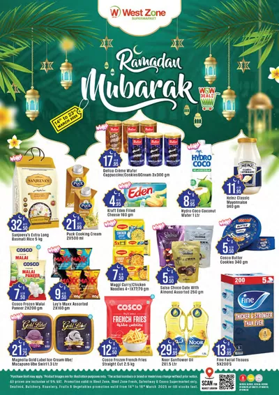 West Zone Fresh catalogue | West Zone Fresh promotion | 14/03/2025 - 23/03/2025