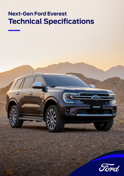 Ford catalogue in Ajman | Ford Next-Gen Everest | 29/11/2023 - 31/03/2024