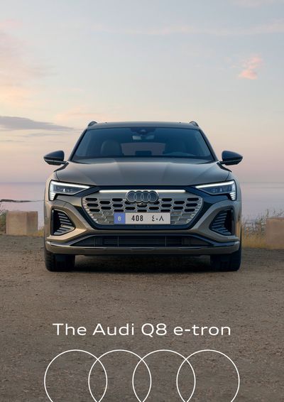 Cars, Motorcycles & Accesories offers in Umm al-Quwain | The Audi Q8 e-tron  in Audi | 14/12/2023 - 03/06/2024