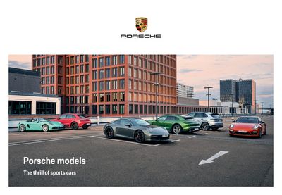 Cars, Motorcycles & Accesories offers in Dubai | Porche Models Catalogue in Porsche | 12/01/2024 - 30/06/2024