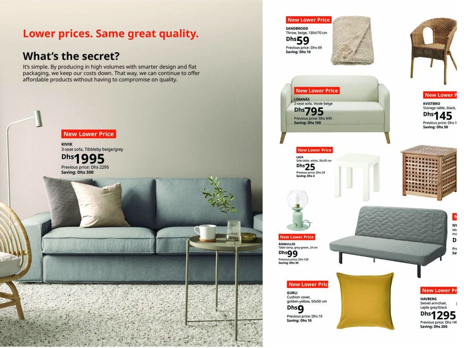 Ikea catalogue in Al Ain | Price Drop! | 18/01/2024 - 31/07/2024