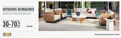 Home & Furniture offers | Outdoors Reimagined 30-70% Off in PAN Emirates | 22/01/2024 - 29/02/2024