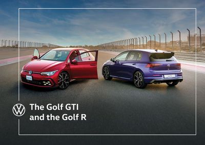 Cars, Motorcycles & Accesories offers | The Golf GTI &The Golf R in Volkswagen | 31/01/2024 - 31/12/2024