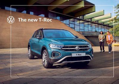 Cars, Motorcycles & Accesories offers | The New T-Roc in Volkswagen | 31/01/2024 - 30/06/2024