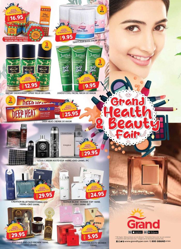 Grand Hyper Market catalogue in Ajman | Health & Beauty Deals | 22/02/2024 - 06/03/2024