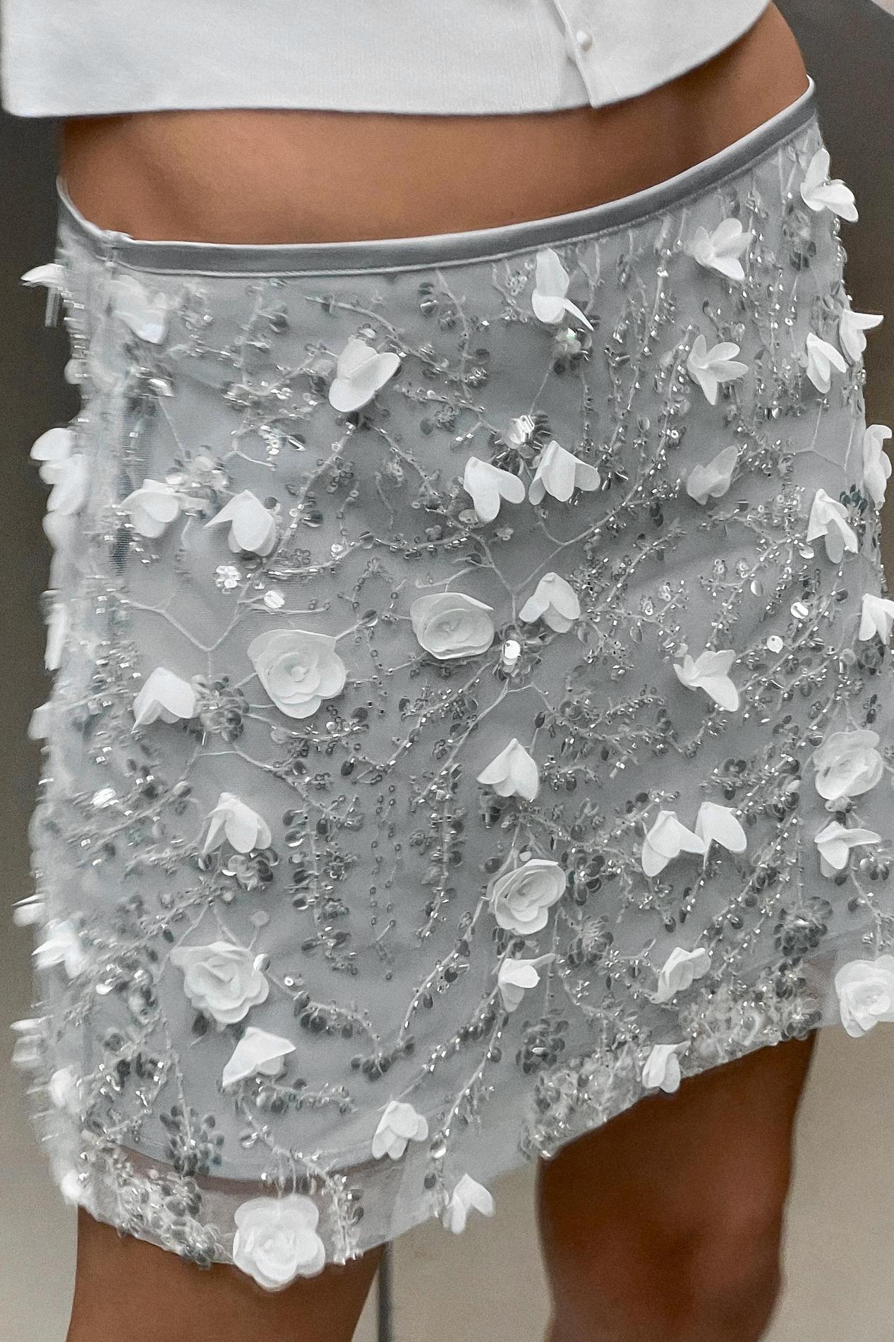 SEQUINNED MINISKIRT offers at 199 Dhs in Zara