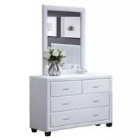 Alyssa Dresser with Mirror offers at 495 Dhs in United Furniture