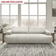 Bravestone 3 Seater Sofa – Parchment offers at 995 Dhs in United Furniture