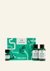 Purified & Fearless Tea Tree Skincare Kit offers at 85 Dhs in The Body Shop