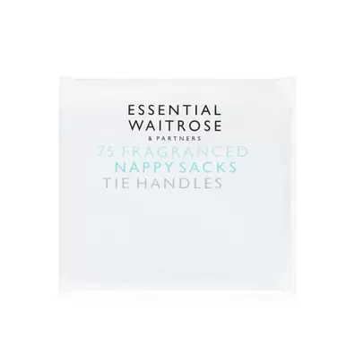 Waitrose mini fragranced nappy sacks x75 offers at 10 Dhs in Spinneys