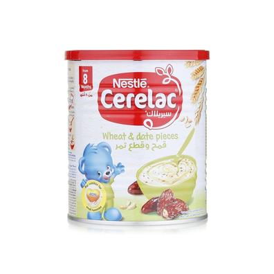 Nestle Cerelac Bifidobacterium Lactis wheat & date cereal stage 3 400g offers at 35 Dhs in Spinneys