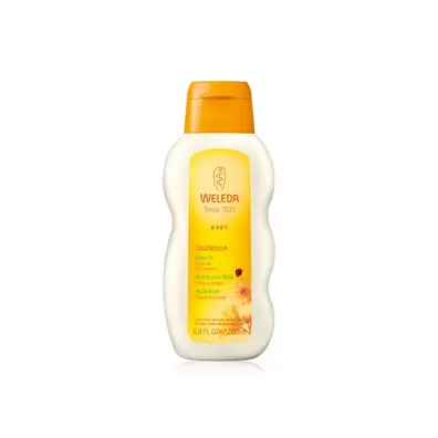 Weleda Calendula Baby Oil 200ml offers at 78,75 Dhs in Spinneys