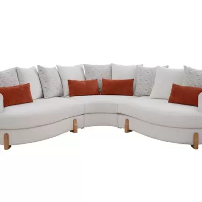 The Marlow Corner Sofa offers at 3995 Dhs in Royal Furniture