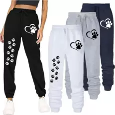 المرأة القط باو مطبوعة Sweatpants عالية الجودة اللياقة البدنية السراويل الركض السراويل في الهواء الطلق عارضة الركض السراويل... offers at 21,85 Dhs in Aliexpress