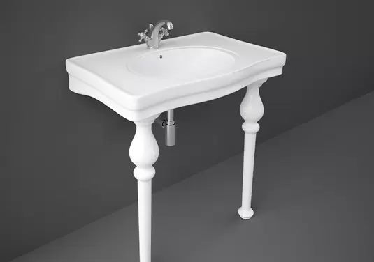 RAK-WASHINGTON OVAL FREE STANDING WASH BASIN (1 TAP HOLE) 84CM offers at 1340,64 Dhs in Rak Ceramics