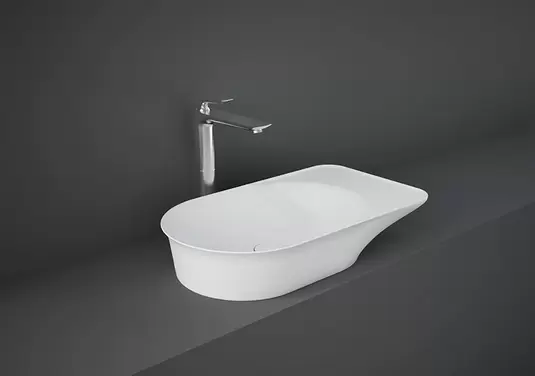 RAK - VALET COUNTER TOP WASH BASIN (64CM) MATT WHITE SET    MATT WHITE     As low as AED 777.88 per pcs Regular Price AED 1,111.26 offers at 777,88 Dhs in Rak Ceramics