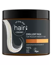 OnlyBio Hair In Balance Emollient Mask For Medium Porosity Hair 400ml offers at 94,5 Dhs in Aster Pharmacy