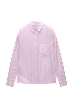 Striped pyjama shirt offers at 179 Dhs in Pull & Bear