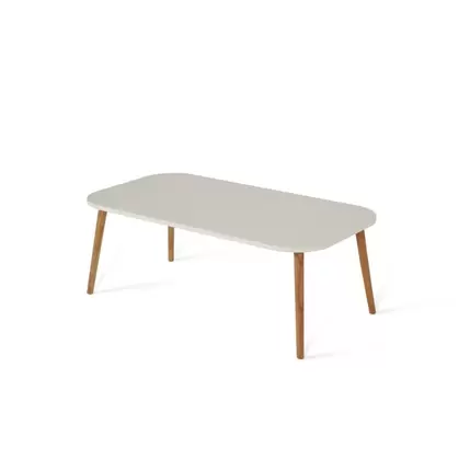 PATTINSON COFFEE TABLE - WHITE & NATURAL offers at 99 Dhs in PAN Emirates