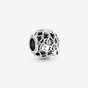 Openwork Chain Link Padlock Charm offers at 95 Dhs in Pandora
