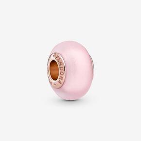 Matte Pink Murano Glass Charm offers at 145 Dhs in Pandora