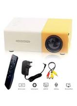 YG300 Portable QVGA LED 400 Lumens Projector With Remote Control YG300 White/Yellow offers at 66 Dhs in Noon
