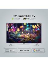 32 Inch Frameless HD Smart LED TV With Remote Control, HDMI And USB Ports, Head Phone Jack, PC Audio In ,Wi-Fi, Android 13.0 With E-Share,YouTube Etc GLED3202SEHD Black offers at 365 Dhs in Noon