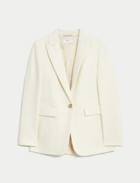 Tailored Single Breasted Blazer offers at 399 Dhs in Marks & Spencer